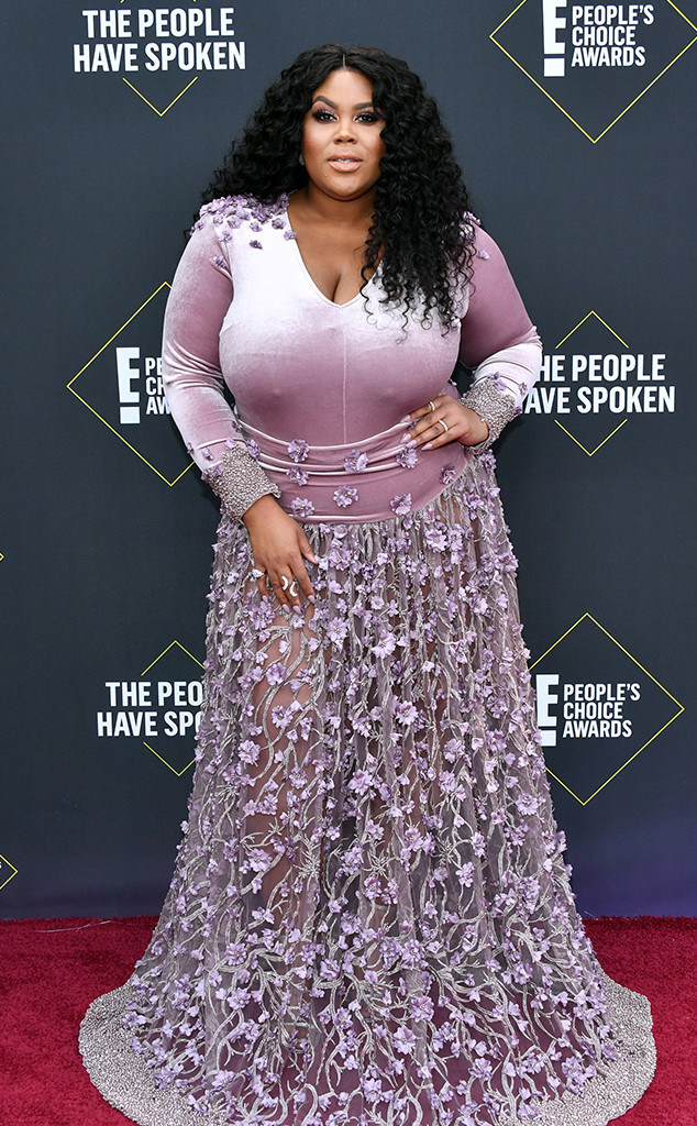 Nina Parker, 2019 E! People's Choice Awards, Red Carpet Fashion